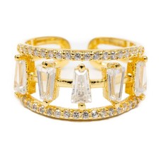 Bracha Margot Baguette Ring