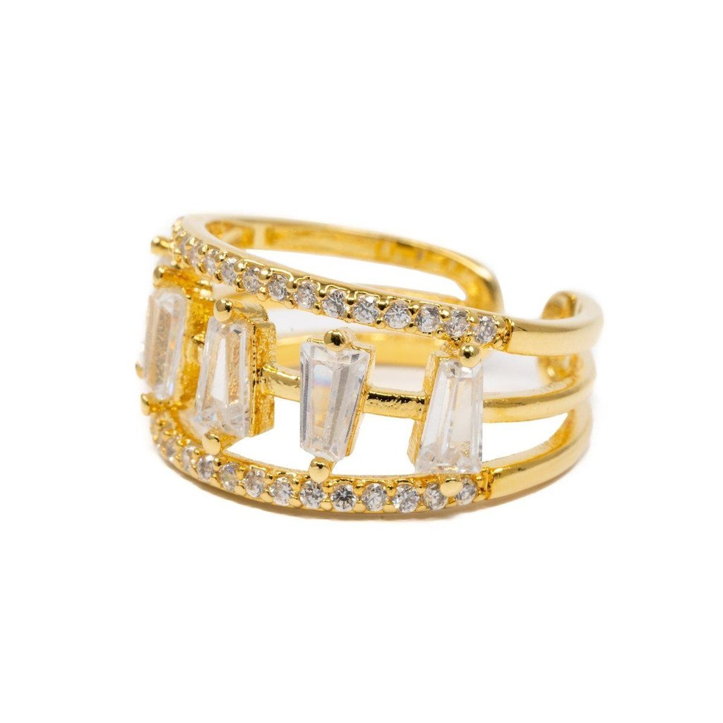 Bracha Margot Baguette Ring