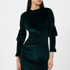 French Connection Sulva Velvet Mini Dress
