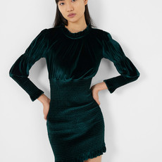 French Connection Sulva Velvet Mini Dress