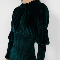 French Connection Sulva Velvet Mini Dress