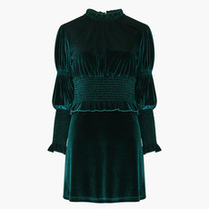 French Connection Sulva Velvet Mini Dress