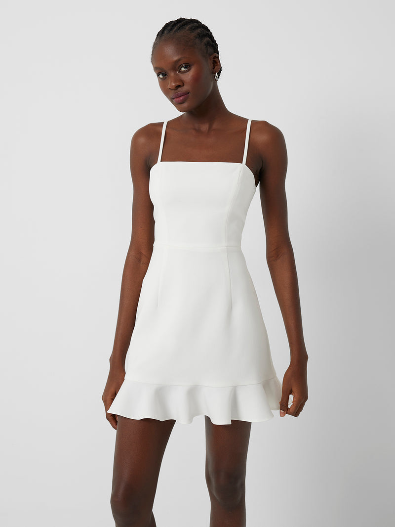 Whisper Frill Hem Dress