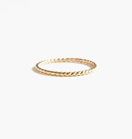 Able Twisted Stacking Ring