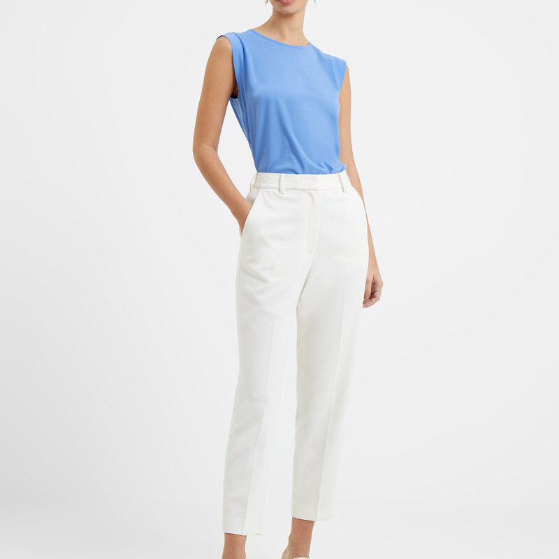 French Connection Whisper Tapered Trouser Summer White