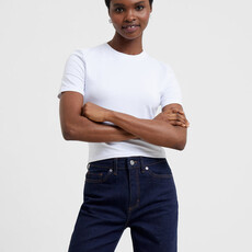 French Connection Rallie Cot Crew Tee White