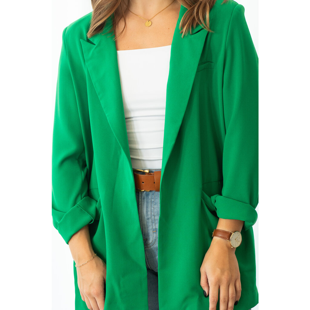 Isabella Women's Kelly Green Blazer –