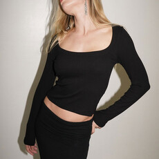 LNA Crown Scoop Long Sleeve