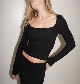 LNA Crown Scoop Long Sleeve