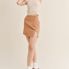 Sage The Label She's Magic Suede Skirt