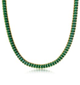 Sahira Shayna Baguette Necklace