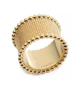 Sahira Hammered Ring Band
