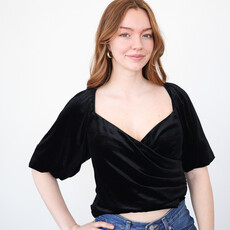 Lucy Paris Helena Wrap Top
