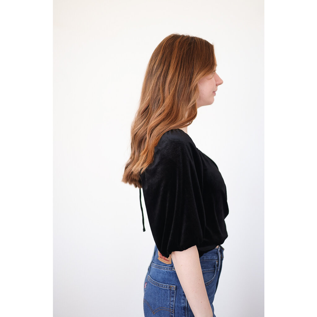 Lucy Paris Helena Wrap Top