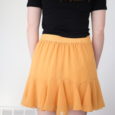 Fiola chiffon mini skirt
