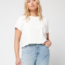 L*SPACE All Day Tee  - Cream