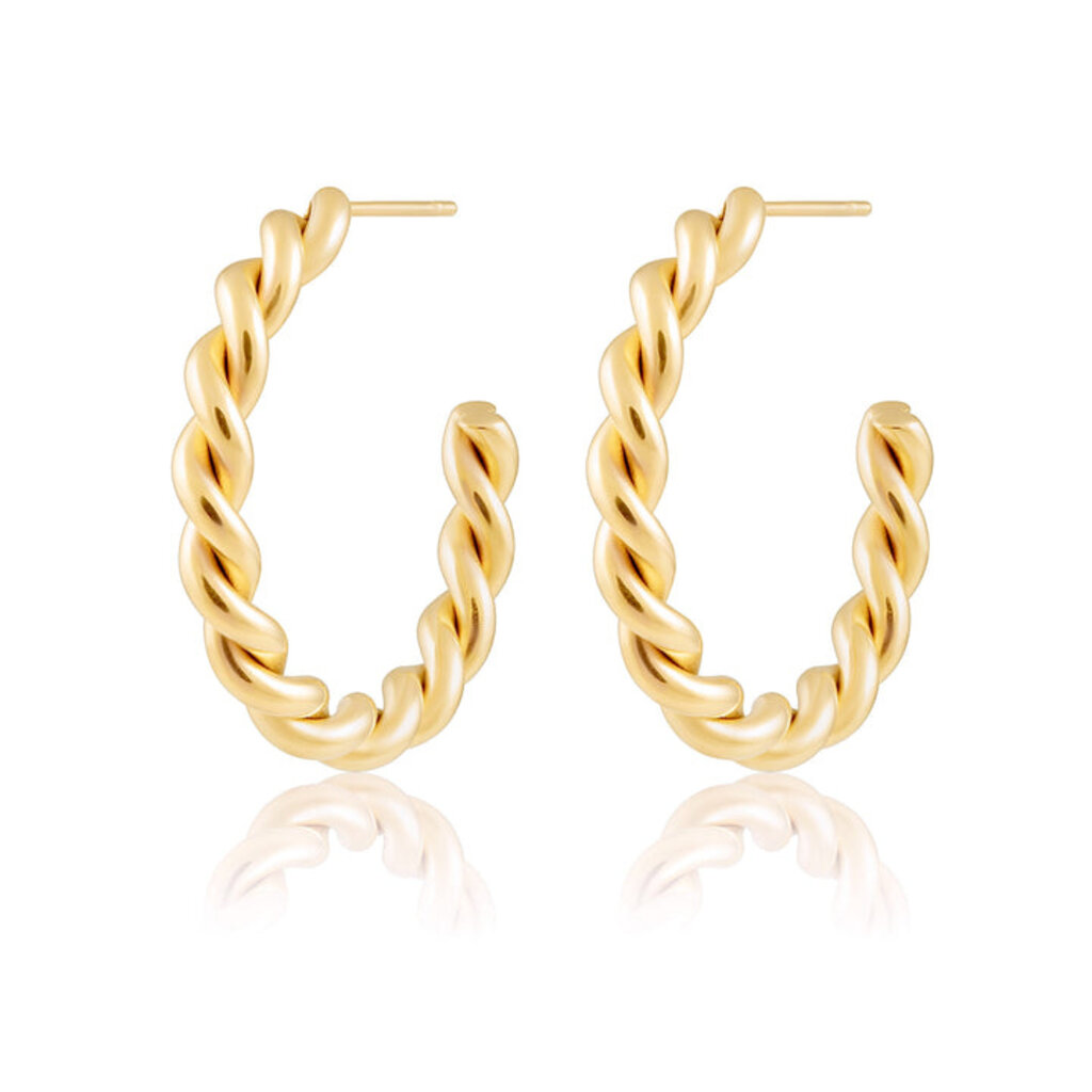 Sahira Twist Hoops