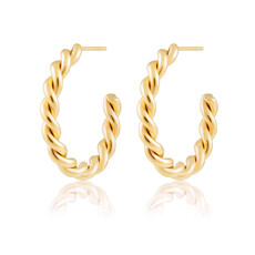Sahira Twist Hoops