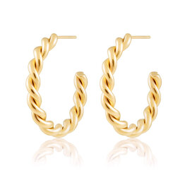 Sahira Twist Hoops