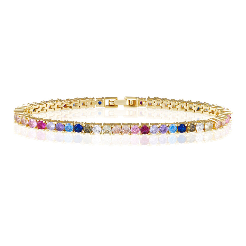 Sahira Rainbow Tennis Bracelet