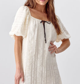 Greylin Felina Puff Sleeve Mini Dress