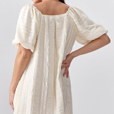 Greylin Felina Puff Sleeve Mini Dress