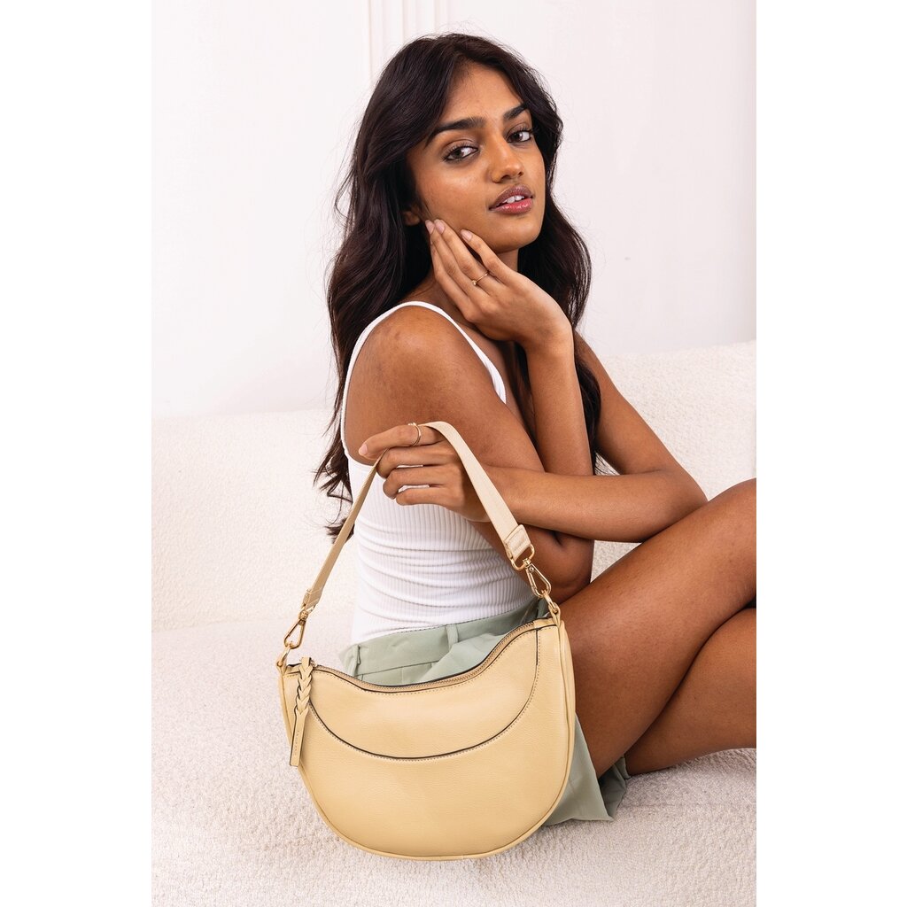 Jen & Co. Monica Half-Moon Shoulder Bag
