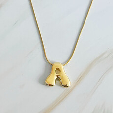 Ellison+Young Balloon Letter Initial Necklace