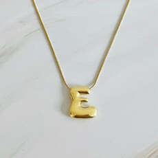 Ellison+Young Balloon Letter Initial Necklace