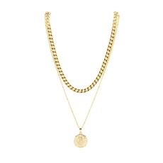 Sahira Edina Coin Necklace