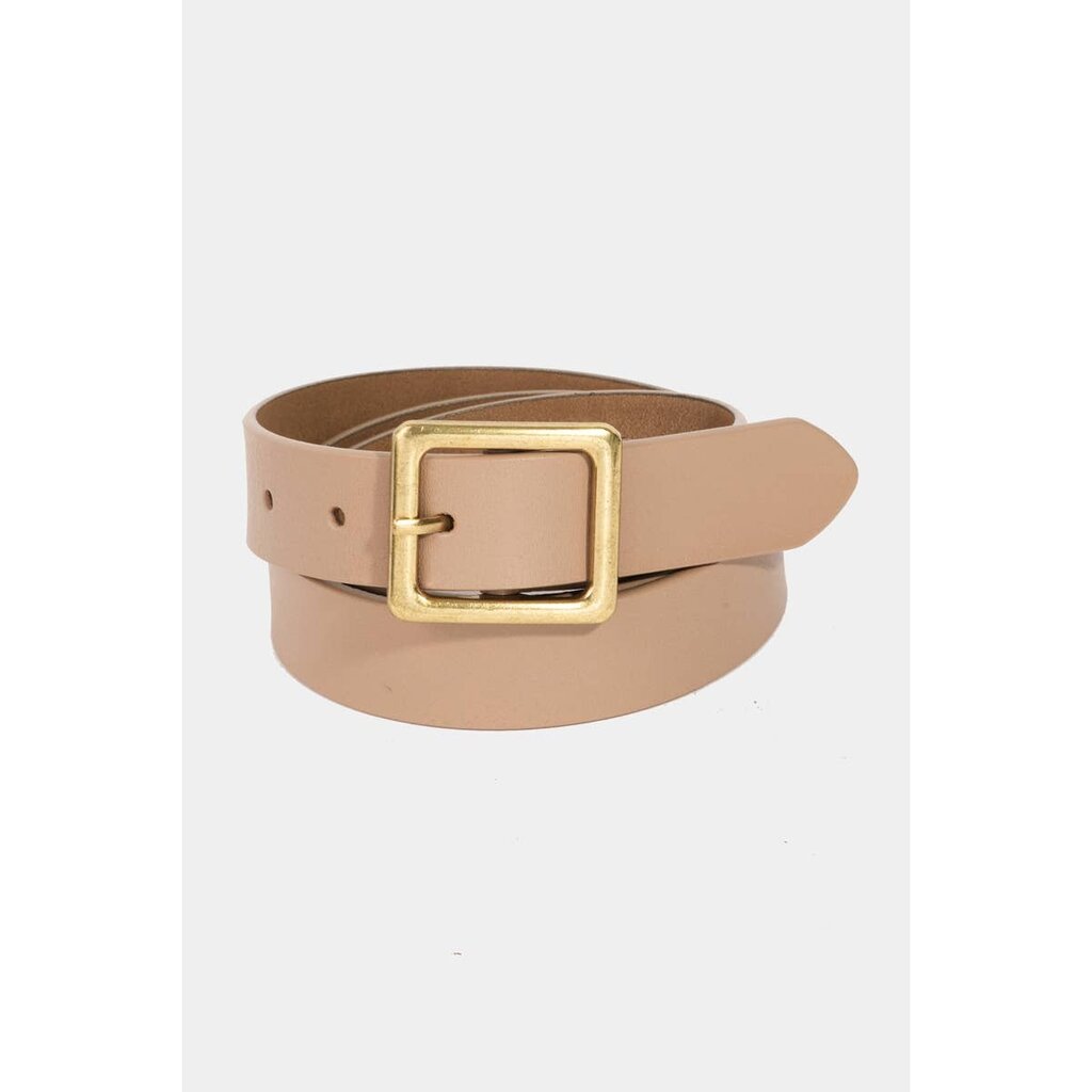 Collections by Fame Square Buckle Belt