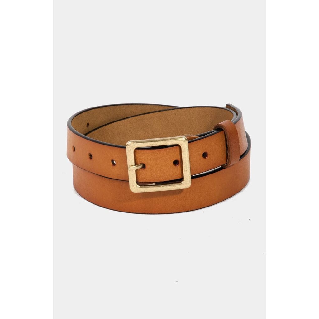 Collections by Fame Square Buckle Belt