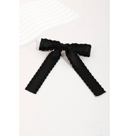Collections by Fame Wavy Bow Hair Clip