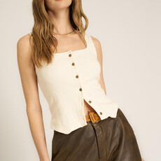 Project Social T Khara Button Front Vest