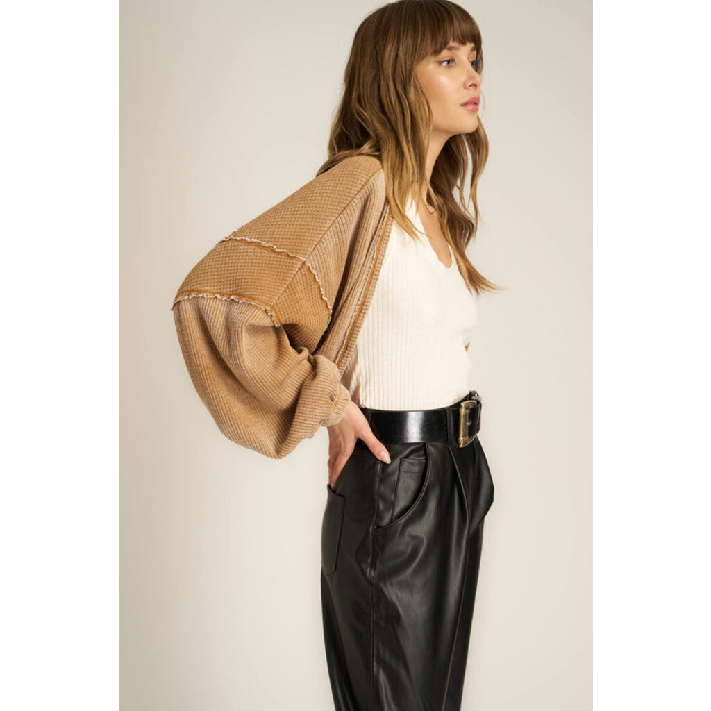 Project Social T Too Cool Seamed Shrug