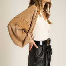 Project Social T Too Cool Seamed Shrug