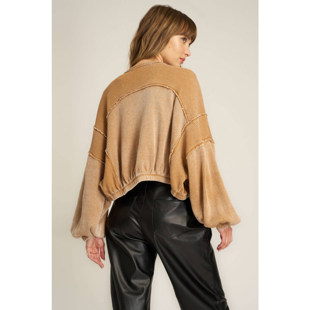 Project Social T Too Cool Seamed Shrug