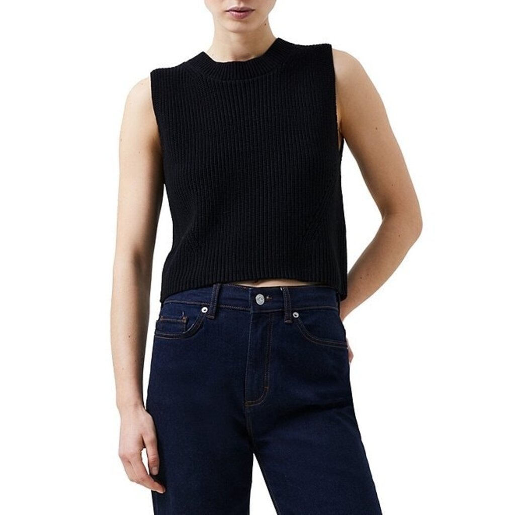 French Connection Mozart Crew Neck Sleeveless Vest