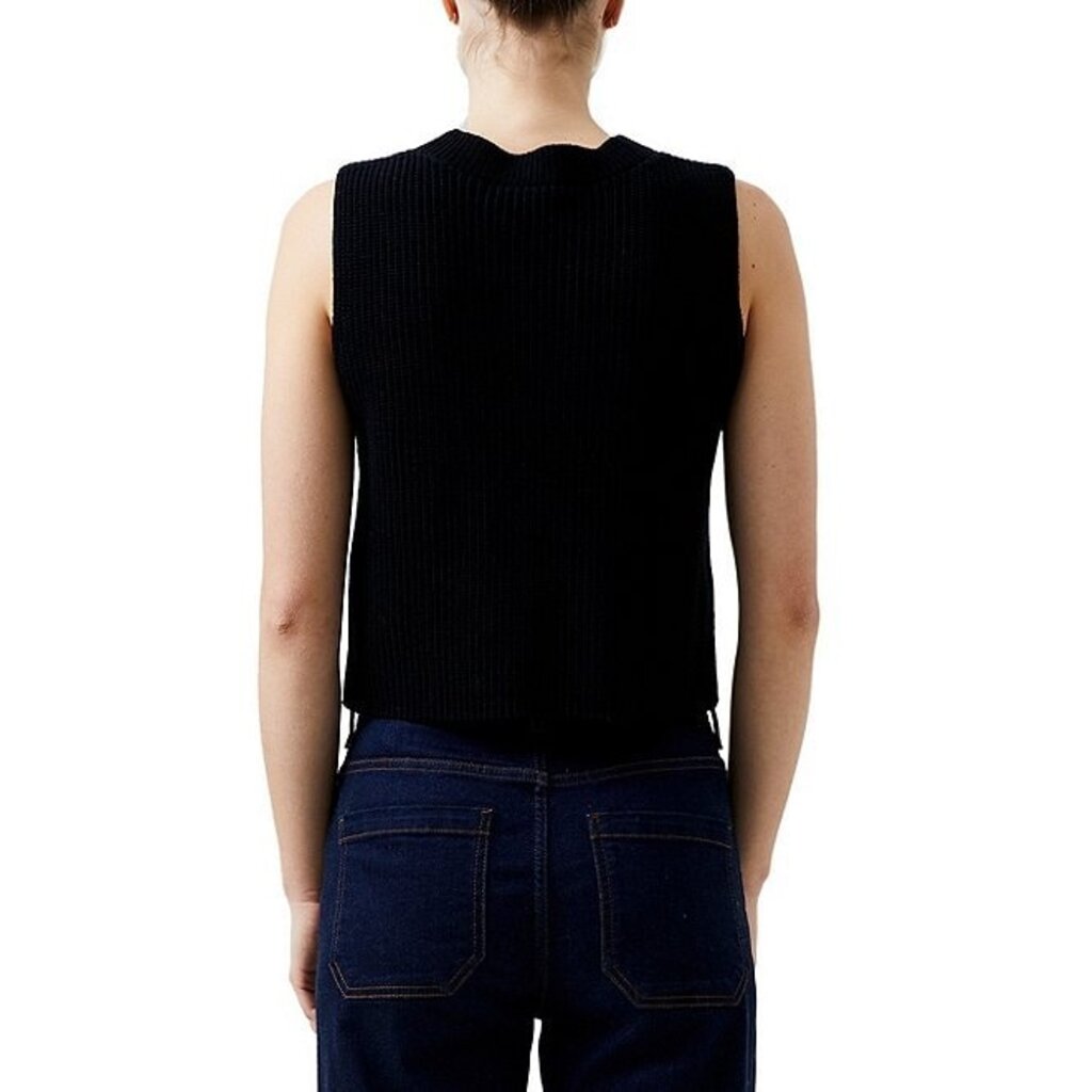 French Connection Mozart Crew Neck Sleeveless Vest