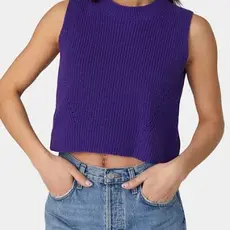 French Connection Mozart Crew Neck Sleeveless Vest