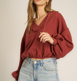Project Social T Samson Bubble V-Neck Hoodie