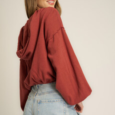 Project Social T Samson Bubble V-Neck Hoodie