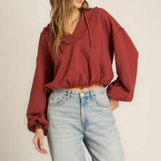 Project Social T Samson Bubble V-Neck Hoodie