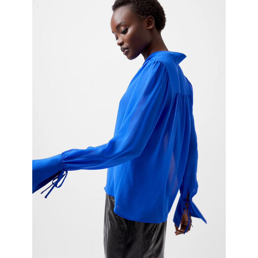 French Connection Eden Tie Blouse
