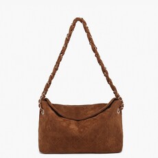 Jen & Co. Dominique Suede Quilted Shoulder Bag
