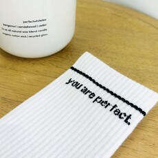 Perfect White Tee You are perfect sock