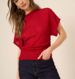 Project Social T Holly Funnel Neck Dolman Tee