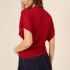 Project Social T Holly Funnel Neck Dolman Tee