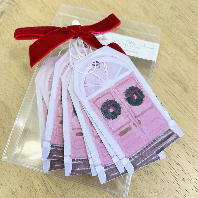 Stephanie Patton Jones Charleston Holiday Gift Tags