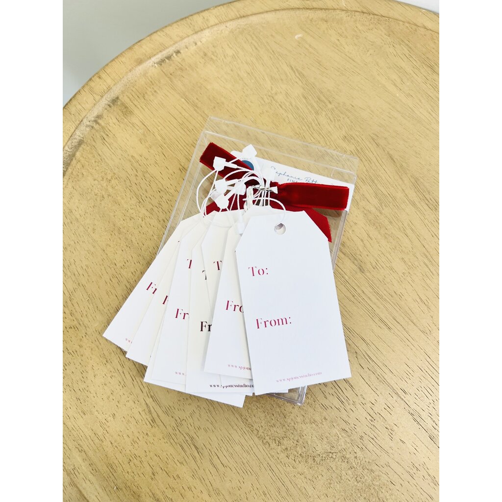 Stephanie Patton Jones Charleston Holiday Gift Tags